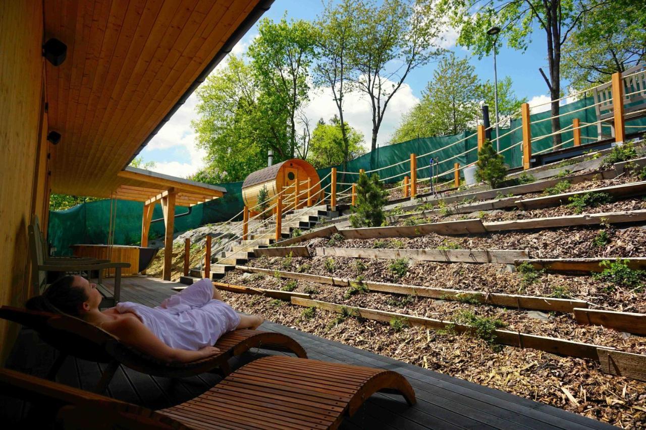 Penzion U Prehrady Luhačovice Exterior foto